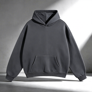 Sweat à capuche oversize pour homme en molleton 100 % polyester de haute qualité, imprimé 3D araignée en relief, manches longues, collection hiver 2026 - Modèle 555 - Product Image 1