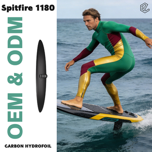 ปีกไฮโดรฟอยล์คาร์บอน Spitfire 1180 OEM & ODM อุปกรณ์กีฬาทางน้ำความแข็งแรงสูงสำหรับผู้ชาย - Product Image 1