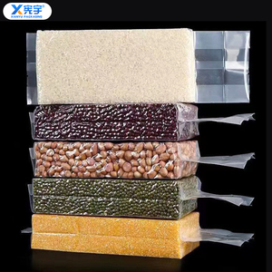 Bolsa <span class=keywords><strong>de</strong></span> Embalaje <span class=keywords><strong>de</strong></span> Nylon Transparente <span class=keywords><strong>de</strong></span> Grado Alimenticio para Arroz, con Fuelle Lateral, Forma <span class=keywords><strong>de</strong></span> Cubo, Sellada al Vacío, para Cacahuetes, Nueces y Frijoles - Product Image 2