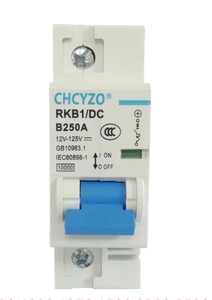 CHCYZO Bateria fotovoltaica solar diminuta da pilha DC RKB1/DC B200A 12V-125V 1P 2P 3P 4P 10A 16A 20A 32A 40A 50A - Product Image 5