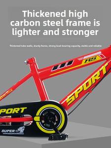 Vélo Enfant 12-18 Pouces à Siège Réglable, Fourche en Acier et Roues d'Apprentissage, Panier, Couleurs Multiples, pour Enfants - Product Image 5