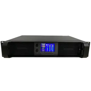 Amplificateur de puissance Audio stéréo professionnel, 2 canaux, 600 w, avec écran, pour haut-parleurs de karaoké, caisson de basses, DJ, lla-600
