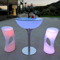Best-seller Tabouret de bar LED intérieur/extérieur Chaise Style rétro Design moderne pour Farmhouse Home Bar ou Hotel