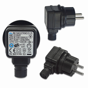 12V 0.5A 6 Wát IP44 không thấm nước AC/DC Power Adapter - <span class=keywords><strong>GS</strong></span>/TUV/CE/ETL chứng nhận-cho ngoài trời LED, CCTV sử dụng - Product Image 1