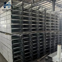Bandeja de Cables para Escaleras, Cumple con la Norma NEMA, Puente de Acero HDG para Infraestructura del Mercado Norteamericano