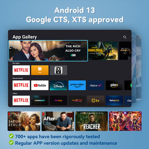 Hotack HY320AA LCD LED Smart Android TV Projecteur <span class=keywords><strong>HD</strong></span> Home Theater Movie 4K Proyector portátil para viajes al aire libre - Product Image 4