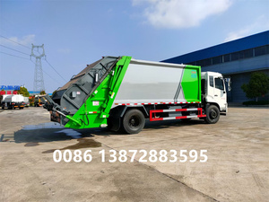 Dongfeng 16 Sistema hidráulico <span class=keywords><strong>de</strong></span> camión <span class=keywords><strong>de</strong></span> basura comprimido cúbico con informe <span class=keywords><strong>de</strong></span> prueba para la recolección <span class=keywords><strong>de</strong></span> gestión <span class=keywords><strong>de</strong></span> residuos municipales - Product Image 4