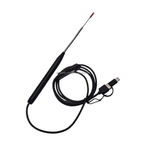 Cámara Endoscópica de 1.6mm con Punta Flexible Tipo Cuello de Cisne, Compatible con Android/Teléfono/PC/Tablet, <span class=keywords><strong>Mini</strong></span> Cámara de Inspección para Cajeros Automáticos - Product Image 1