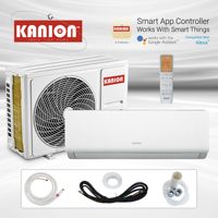 Climatiseur mural R32 3D DC Inverter A+++ Énergie 9000-24000 BTU Refroidissement Chauffage Solaire Contrôlé par application WiFi 220-240V 50Hz