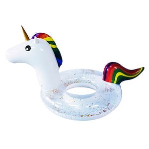 Bouée gonflable licorne scintillante <span class=keywords><strong>pour</strong></span> adultes - Product Image 4
