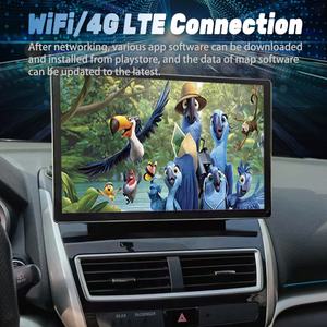 Radio para Auto Android 14 de 13.3 Pulgadas para Mitsubishi Eclipse Cross 2018-2021, Reproductor Multimedia con GPS, Navegación, WiFi, 4G, DSP, Estéreo, Carplay - Product Image 4