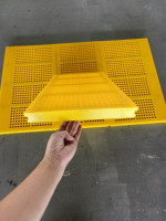Neuer 305*610 Polyurethan Linear Vib rating Screen Mesh Mining Siebs chüttler für Erz anwendungen