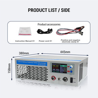 Probador de Capacidad de Batería Heltec Energy 50A, Analizador de Descarga de 5-120V para Taller de Reparación de Paquetes de Baterías de Vehículos Eléctricos