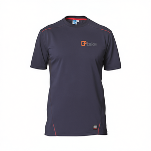 Ttake T-shirt à manches courtes bleu XL Performance Fit Workwear - Product Image 2