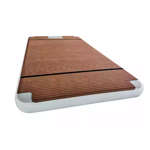 Plataforma Flotante de Teca para Deportes Acuáticos PF 2022, Precio Económico, Alfombra Inflable para Agua, Muelle Flotante para Patio, Venta al por Mayor, Diseño Joven y Novedoso - Product Image 1