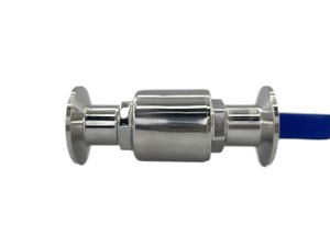 Oem 304/316L thép không gỉ vệ sinh lớp tri-kẹp nhanh chóng cài đặt Kẹp Bóng van 1.5inch SS bóng van - Product Image 4