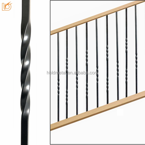 Balustres d'escalier pour escaliers de niveau et de pente, broches d'escalier personnalisables