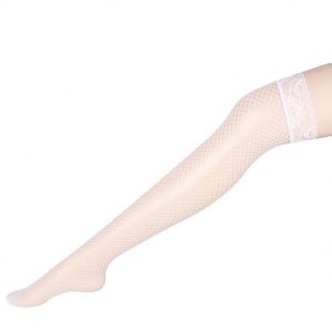 Negro transparente de red pantimedias mallas medias de encaje, medias - Product Image 3