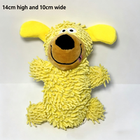 Jouet à mâcher interactif et durable pour chien et chat, jouet en peluche mignon et résistant pour animaux de compagnie, jouet de nettoyage des dents et de jeu de rapport