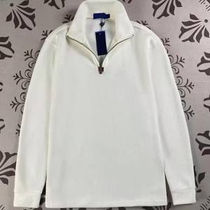 <span class=keywords><strong>Felpa</strong></span> a Collo Alto con Mezza Zip per Uomo e Donna, Vestibilità Ampia, in Maglia a Maniche Lunghe - Product Image 6