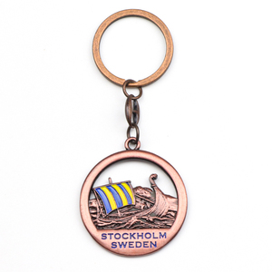 Bán buôn tùy chỉnh thiết kế logo Thụy Điển <span class=keywords><strong>Denmark</strong></span> Viking lưu niệm móc chìa khóa kim loại mở chai Keychain - Product Image 5