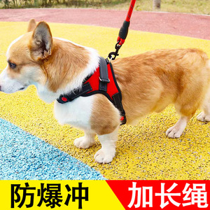 Arnés para perros estilo chaleco, ajustable, tamaño pequeño, para perros pequeños, correa para el pecho, equipo para pasear mascotas - Product Image 4