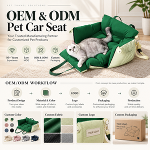 High Quality Design Waterproof With Safe Belt Detachable Washable Warm Comfortable Car Pet <b>Dog</b> <b>Bed</b> Wholesale Custom - Product Image 3