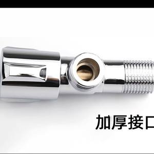 Grifo de Cocina de Cobre de 200g con Válvula Angular Extendida y Gruesa, Interruptor de Tres Vías para Agua Fría y Caliente - Product Image 3