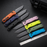 Couteau de poche CNC de haute qualité BM537 avec manche personnalisé en ABS, couteau chinois, outil de camping extérieur – Fournisseur