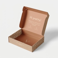Boîtes d'expédition personnalisées, boîte à courrier avec logo, emballage pour cadeaux, cartons, vêtements, boîte en carton kraft durable