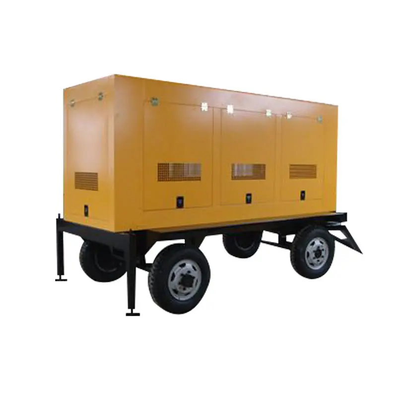 Di động 500kw Máy phát điện diesel 625kva Máy phát điện diesel Trailer