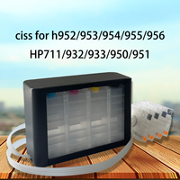 Sistema de Tinta Continua Wel-Try HP952xl 953xl 954xl 955xl con Chip de Reinicio Automático para Impresoras HP OfficeJet 7740 7730 7720 8710 8715 8718 8719 8740