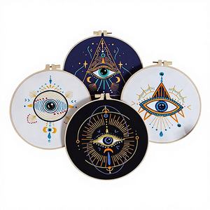 Nuevo Kit de Materiales de Bordado Ecológico Hecho a Mano DIY Transfronterizo para Personajes de TV y Cine Ingleses, Estrellas y Planetas - Product Image 3