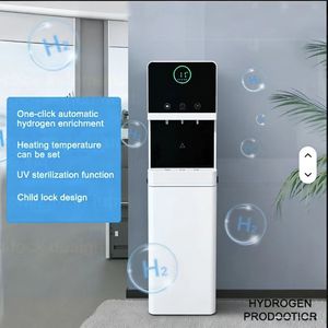 Distributeur d'eau autonome en acier inoxydable de qualité commerciale, 3000ppb, pour eau chaude et froide, avec osmose inverse et 3 robinets pour eau chaude et froide - Product Image 1