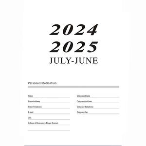 الأعلى مبيعاً دفتر يوميات كالاندر 2025 المذكرات والخطط السنوية والمجدولات اليومية المخصصة المطبوعة - Product Image 2