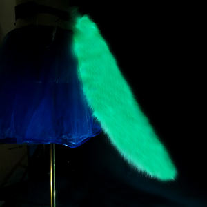 Nieuwe Collectie Glowing Luxe Pluizige Kostuum Rgb Led Light Up Neon Dier Vos <span class=keywords><strong>Wolf</strong></span> Fursuit Faux Bont Staart - Product Image 3