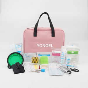 Roze Huisdier EHBO-<span class=keywords><strong>Kit</strong></span> Voor Honden 112 Stuks Accessoires En Katten Huisdier Noodpakket Voor Kamperen Wandelen Op Jacht - Product Image 1