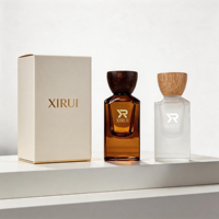 Tube ou boîte carrée personnalisée pour flacon de parfum en verre de luxe de 30 ml 50 ml