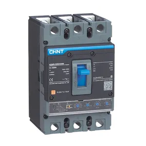 Chint nxmle loạt dư hiện tại ngắt mạch 4P 35kA NXMLE-250S/4300a 160A 180A 200A 225a 250A 30/50/100/200mA