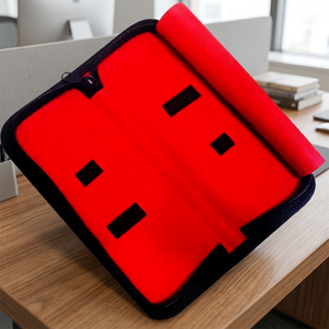 Estuche Portátil ASAP para Tijeras de Barbero, en Cuero PU, con Cierre, Cosido a Máquina y Ecológico, para Profesionales - Product Image 2