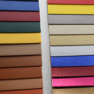 หนังสังเคราะห์ PVC ลายนูน กันน้ำ สำหรับกระเป๋าถือ กระเป๋าสะพาย กว้าง 100 มม. วัสดุผ้า - Product Image 1