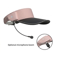   Casquette de sport à visière avec interphone de groupe instantané, alimentée par énergie solaire, à voix claire, pour le golf et les aventures en plein air