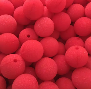 Nouveau Nez de Clown Amusant en Mousse Éponge Ronde Rouge pour Fête de Bal d'École, Personnalisable en Différentes Couleurs pour Halloween - Product Image 2