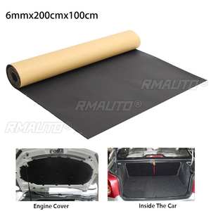 Tapis d'isolation phonique et thermique pour automobile 200x100cm 1PC – Coton insonorisant pour voitures - Product Image 1