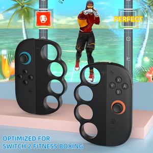 Petite poignée pour Nintendo <span class=keywords><strong>Switch</strong></span> <span class=keywords><strong>2</strong></span> Poignée de boxe Poignée gauche et droite Poignées de boxe simples - Product Image 4