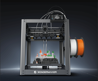 WonderMaker ZR ultra 3D打印机开源4个工具头多材料打印快速更换PLA自动调平DLP技术