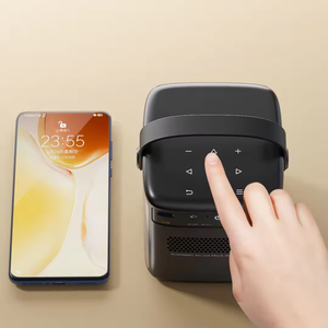 2024New Home Theatre Portable DLP Android Projector 15000mAh 450ANSI 3D 4K Smart <b>Mini</b> With ATV System S8 S8 Projector 4k Android - Product Image 4