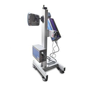 Machine de marquage laser à fibre CO2 UV en ligne à écran tactile pour tuyaux en PE PPR PVC, vente chaude, prix de la machine de marquage laser volant - Product Image 5