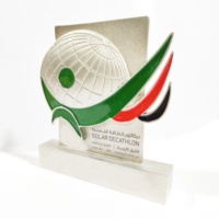 Trophées, Plaques et Médailles de Luxe en Métal 3D Personnalisés Blancs de Haute Qualité 2026 – Récompenses et Souvenirs pour Événements Importants en Résine Sportive