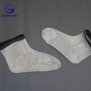 ถุ<span class=keywords><strong>ง</strong></span>เท้าตาข่ายลวดตาข่ายทำจากสเตนเลสสำหรับผู้ชายถุงเท้าดีไซน์เนอร์ออกแบบได้ตามต้อ<span class=keywords><strong>ง</strong></span>การ - Product Image 5